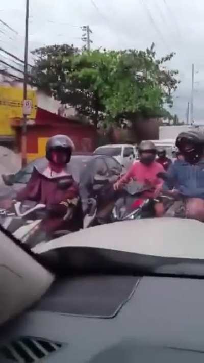 Normal everyday scene in Philippine roads