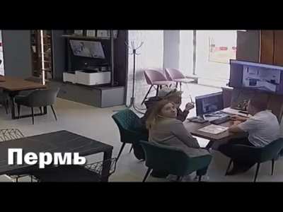 That awkward moment when you're in the Ruzzian Federation and hackers play the Ukrainian folk song &ldquo;Oh in the meadow, red viburnum&rdquo;, blasting from surveillance camera speakers.