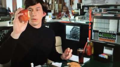Hopefully the sound works, but ADAM DRIVER