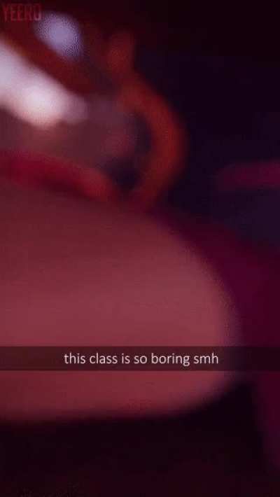 She is Just bored