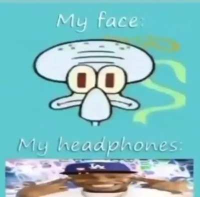 my headfones only play th babh