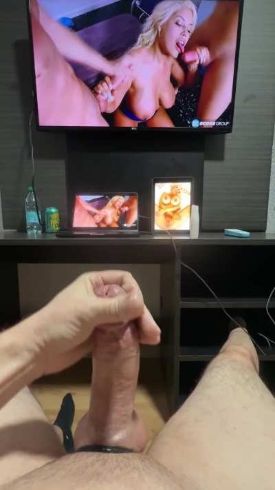 Gooning to Bridgette B 💦 Who else wants to join? 😈