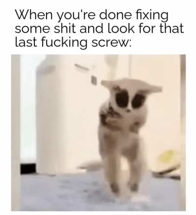 I&rsquo;ll just use a drywall screw&hellip;
