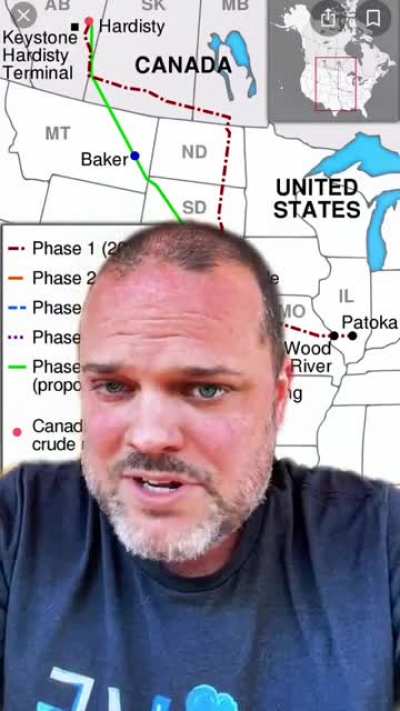 TIL - The Keystone Pipeline wasn't actually shut down