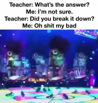 Go down 