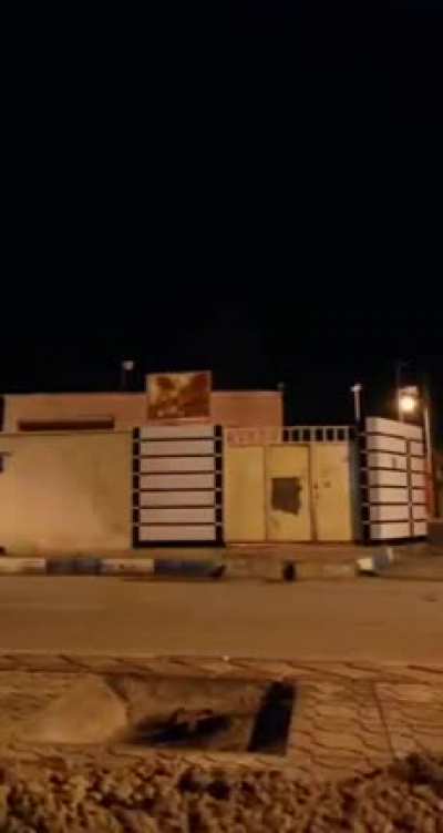 Iran - Revolutionary Youth: Rain of cocktails in the house of Imam Juma Khamenei in Kalema city