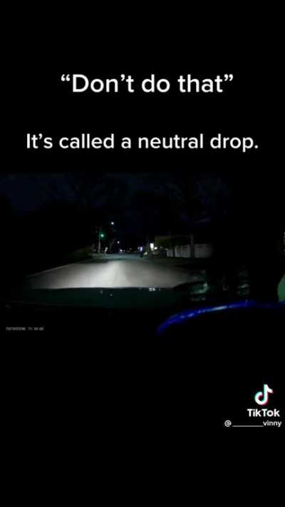 Learning about the &ldquo;neutral drop&rdquo;