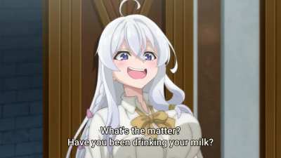 Doctor: Big-chested Elaina isnt real, she won&rsquo;t hurt you. Big-chested Elaina: [Majo No Tabitabi]