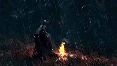 I made an animated Wallpaper with Geralt