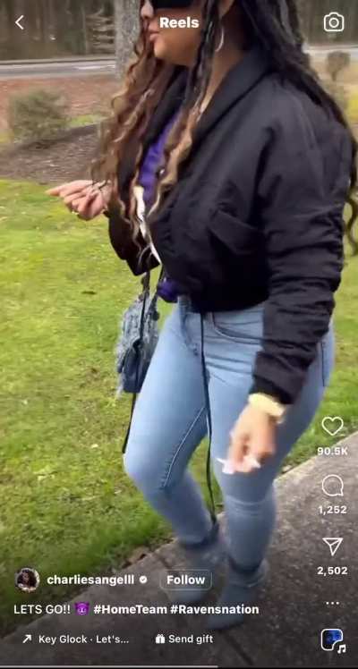 Tammy Rivera walking looking sexy
