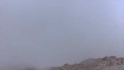 Iraqi crayon rocket mounted on a pickup in use against IS