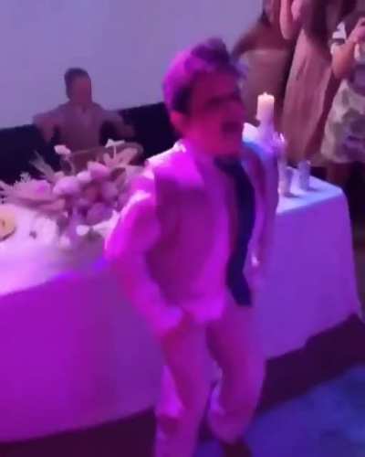 Doing "savage" dance at your sister's wedding