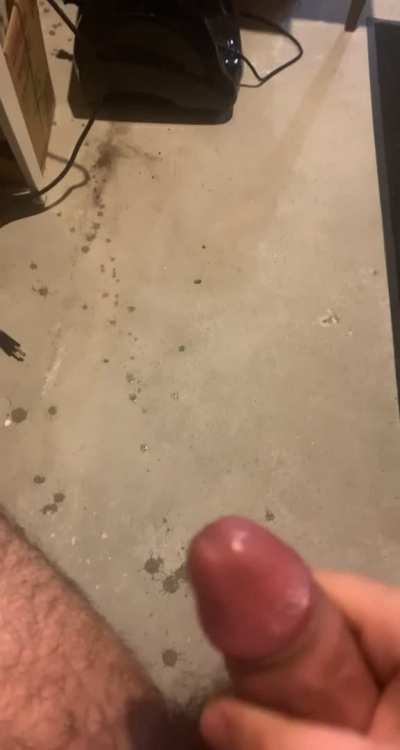 squirted like a bitch last night