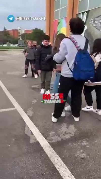 She wasnt ready at all. Pesaro, Italy.