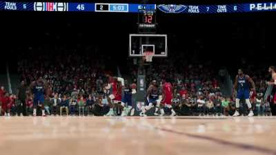 The lengths 2K will go to piss me off is immeasurable. I watched PG break his WHOLE LEG 7 years ago and he&rsquo;s 31 and still has a 45 inch vert. Ain&rsquo;t no way boi 😐