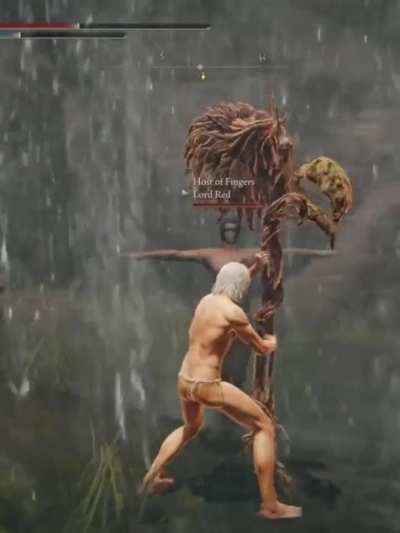 Something to make your night. I summoned this dude and we ended up helping each other shower.