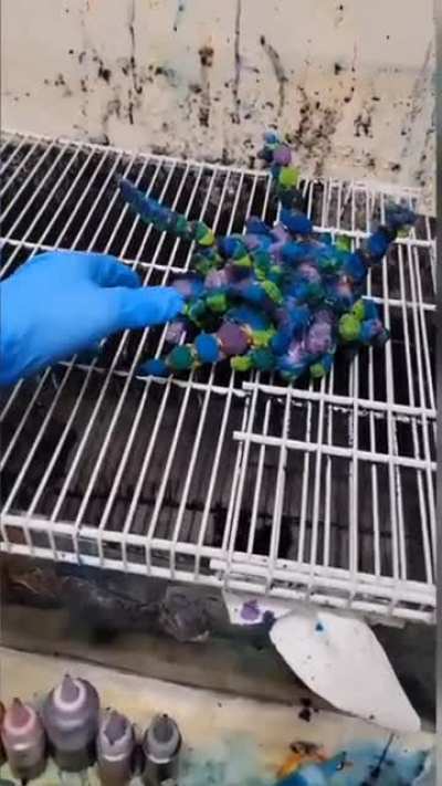 Incredibly detailed tie-die shirt