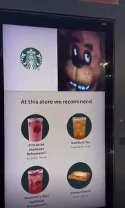 fapbear spottied at starbricks real!1!11