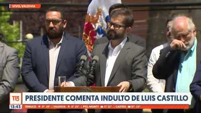 La respuesta del Presidente al consultarle si conoc&iacute;a antecedentes de indultado Luis Castillo (ver hasta el final)
