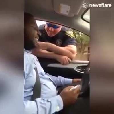 "I stopped you because..."
