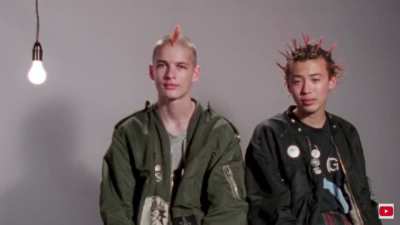 “Do you like cops?” From “The Decline of Western Civilization”