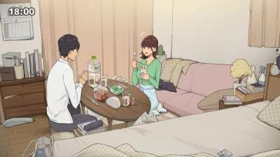 Preparing for exam with my friend!