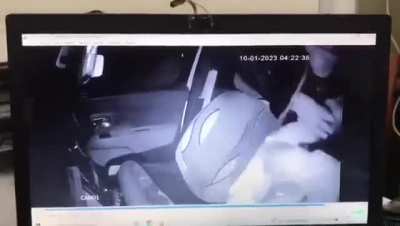 Antalya da taksi şoförüne taşla yapılan saldırı.