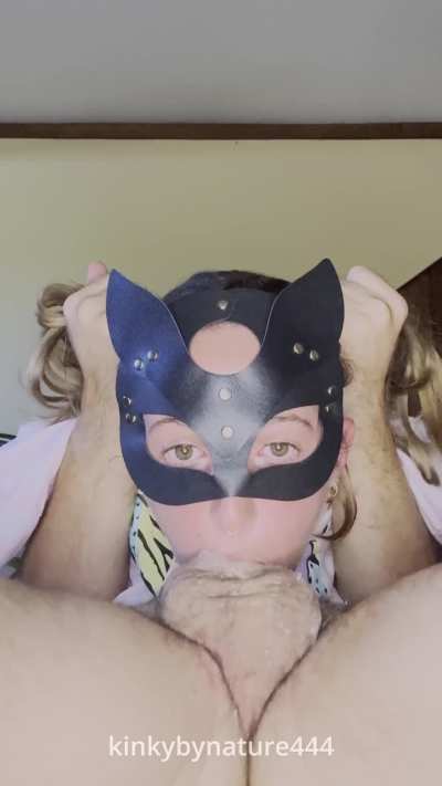 Masked and throated