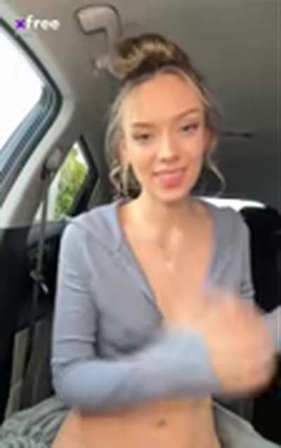 Public masturbation in front of a store