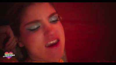 Angela Trimbur (42) &amp;amp; Bridey Elliott (33) - "Mirror Party" (2023 Short) - *AI ENHANCED*