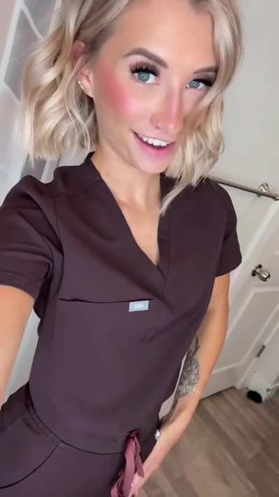 Naughty nurse on duty&mdash;let&rsquo;s see just how much care you need today