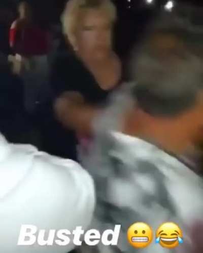 Dancing with a stripper and getting caught by your wife