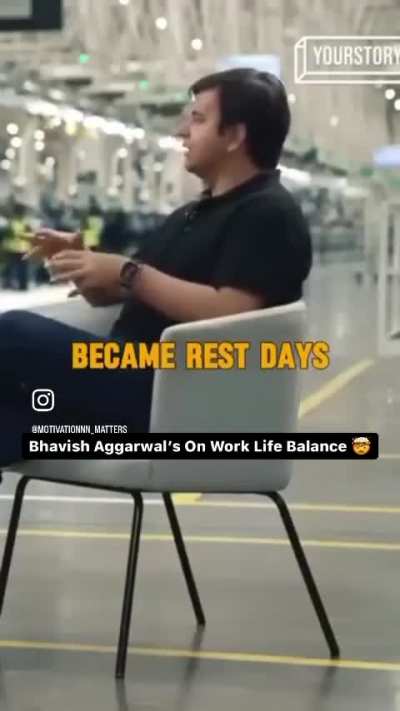 Work-life balance is a western concept! 