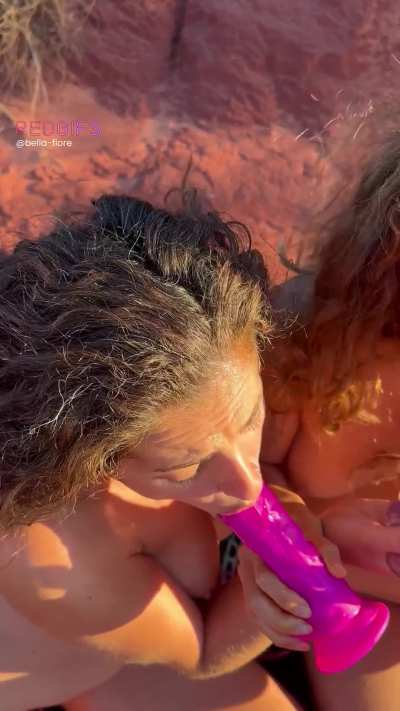 Having fun together