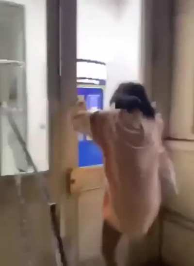 The door wins
