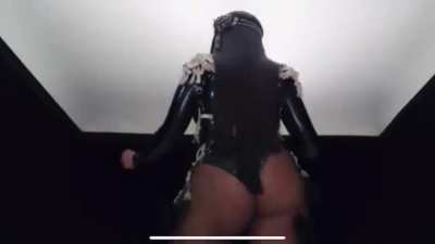 Clip she posted on her IG story