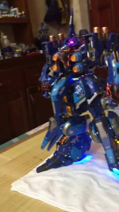 W.I.P 60% Resin Kshatriya 1/72 from G-System. The body&rsquo;s done and moving on to the binders.