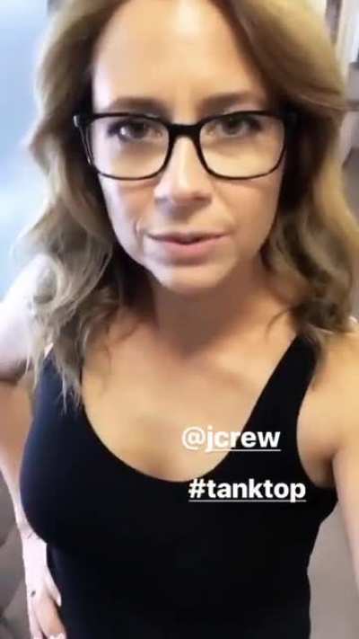 Jenna Fischer in Tank Top
