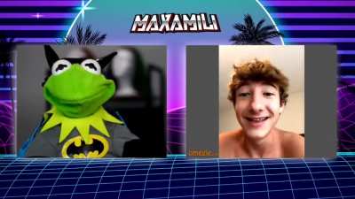 Kermit meets his number one fan