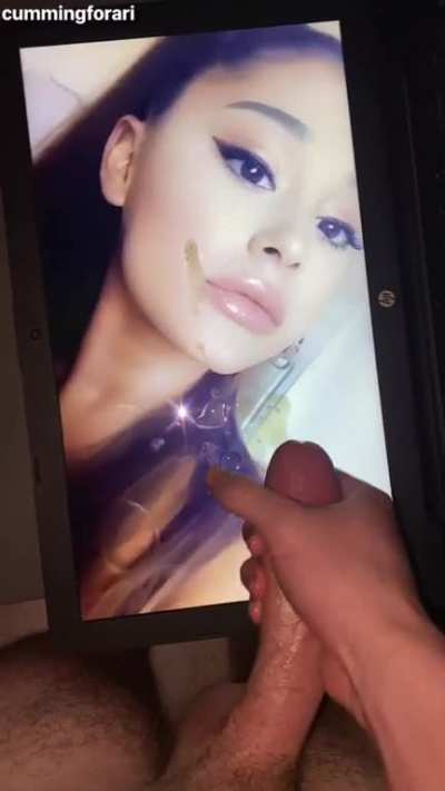 cum tribute i made for ari today