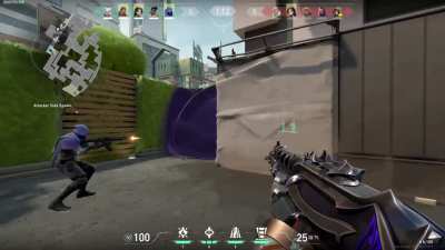The enemy team were doing silly things every round, ended up getting an unexpected ace