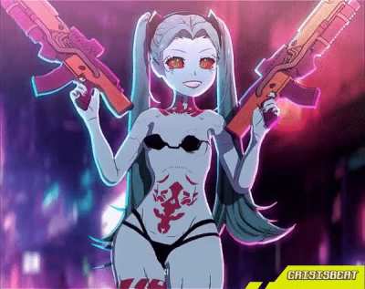 Becca hip sway. Ps join the church of gun gremlin ;)&darr;&darr;