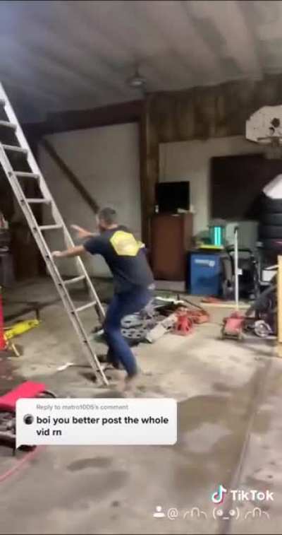 Infinite ladder trick