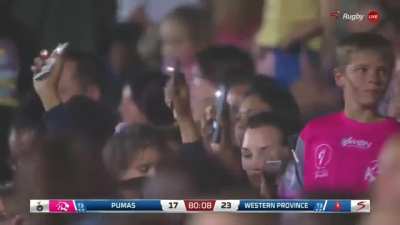 Xhosa commentators react to loadshedding during the Currie Cup