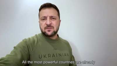 "Our country will become one of the world's key producers of weapons and defense systems. " - President Zelenskyy's address, 30th September 2023