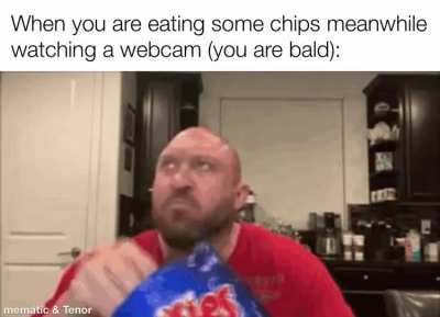 You are bald