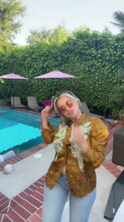 dance by the pool