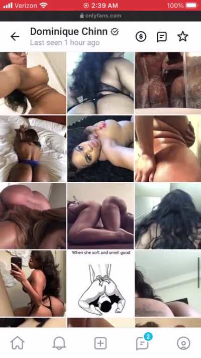 Dominique chinn...told y’all her shit cap not worth it