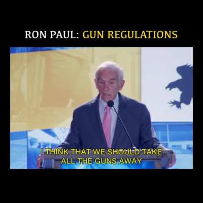 Ron Paul was the best president we never had.
