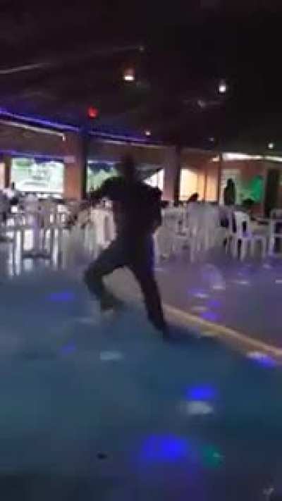 I guess he really likes that song